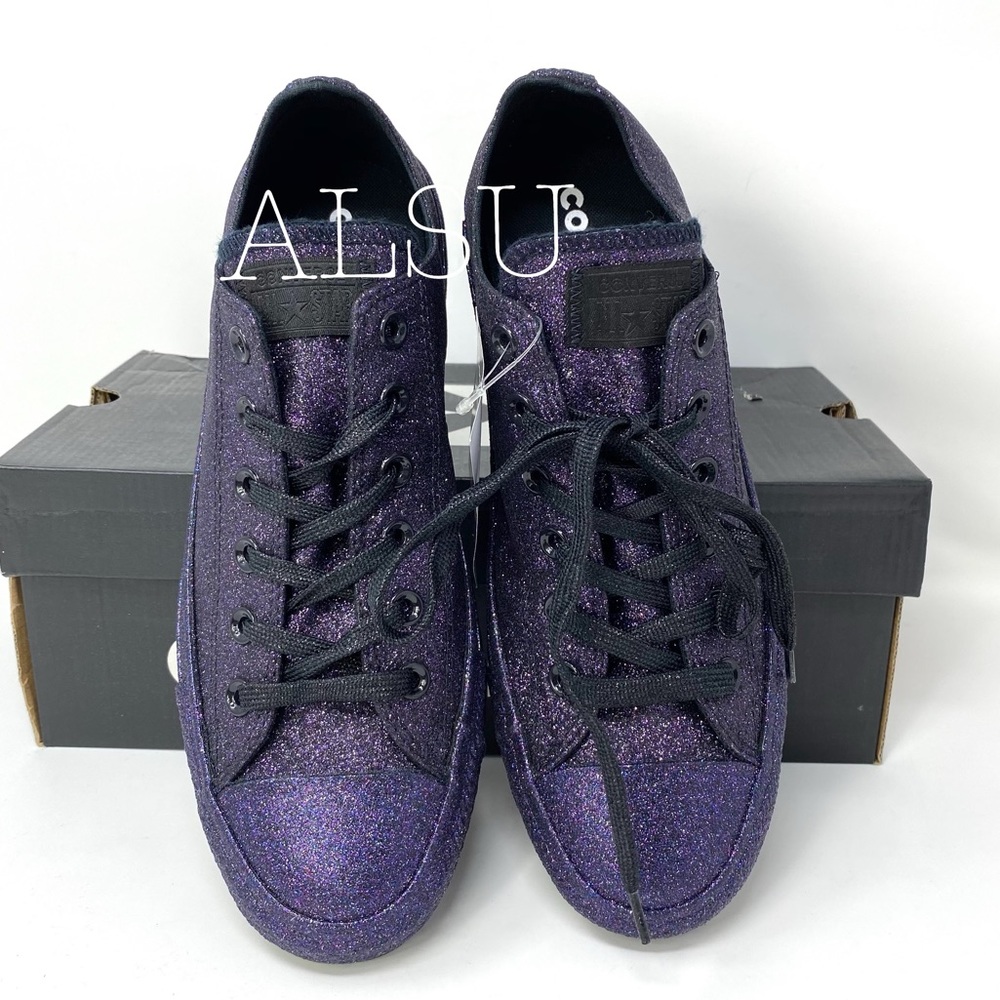 Converse Chuck Taylor All Star Purple Black Women - Picture 3 of 9